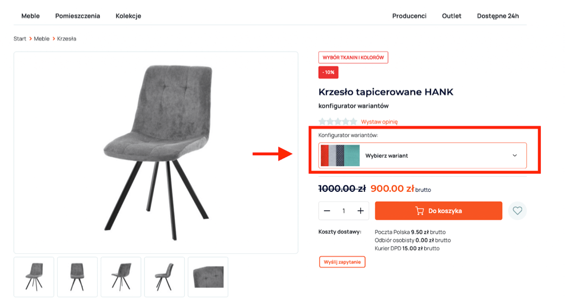 Konfigurator wariantów