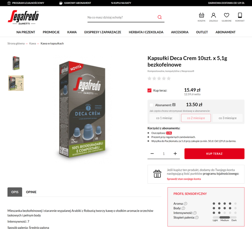 Selly - sprzedaz abonamentowa