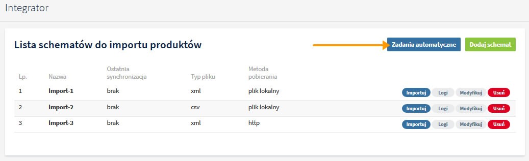 Zadania automatyczne