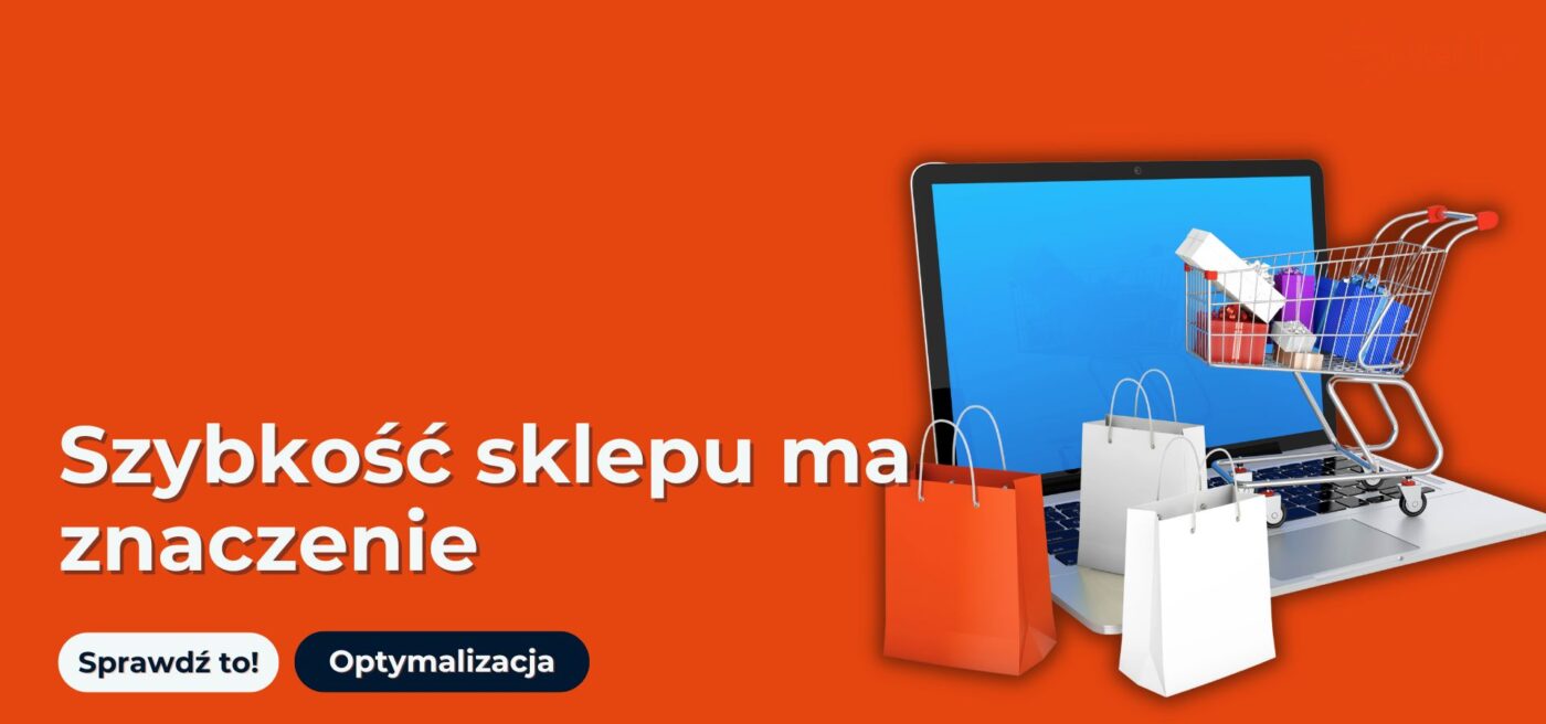 Szybkość sklepu internetowego ma znaczenie - grafika wyróżniająca wpis