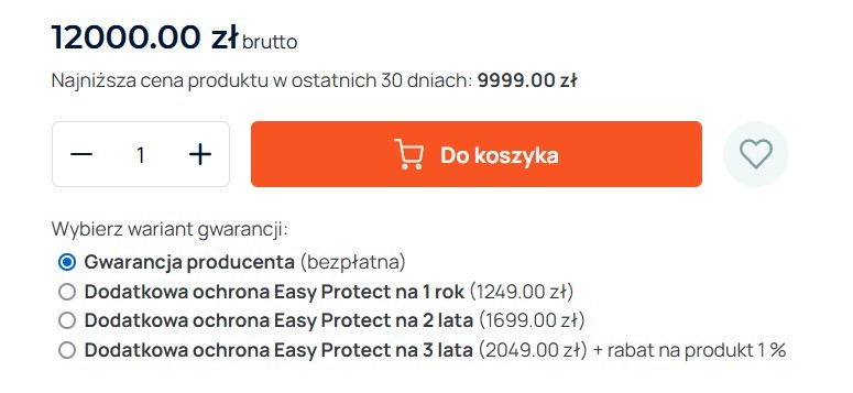 Konfiguracja produktu
