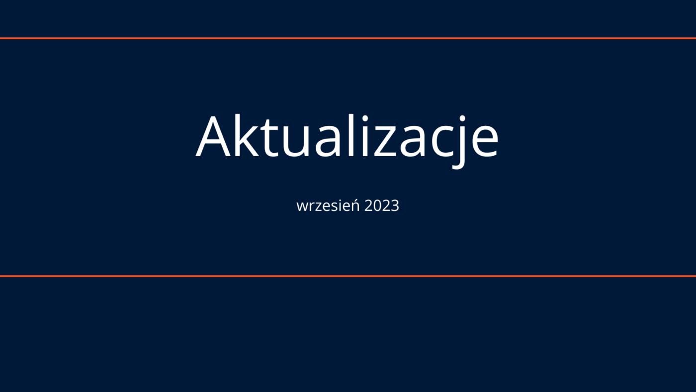 Aktualizacje Selly 2023