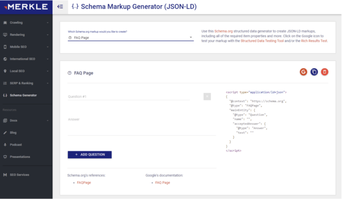 Tworzenie FAQ przy pomocy generatora Schema.
