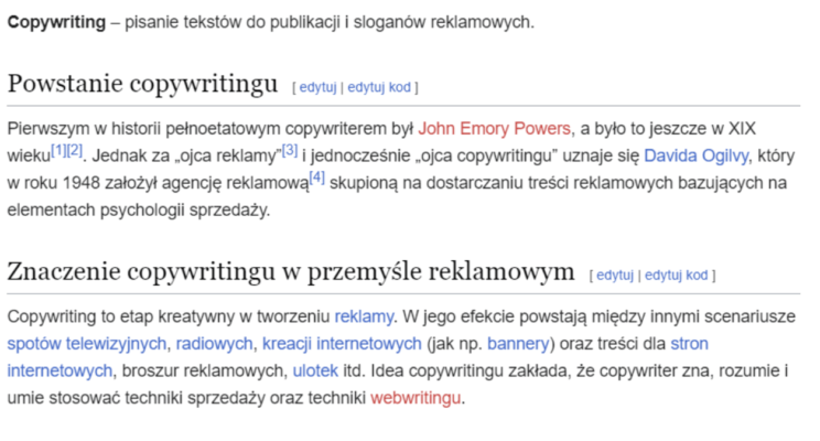 Najważniejsze informacje na temat copywritingu.