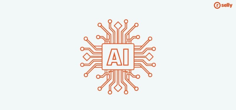 Grafika czipa z napisem AI.