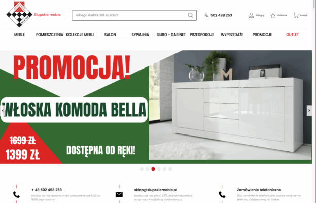 sklep slupskiemeble.pl na Selly